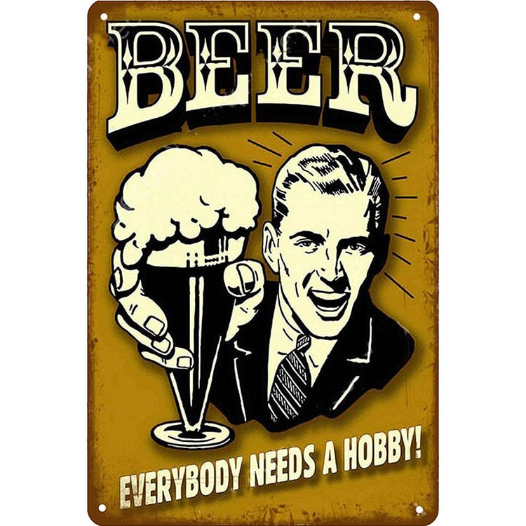 Beer - Vintage Tin Signs/Wooden Signs - 20x30cm & 30x40cm