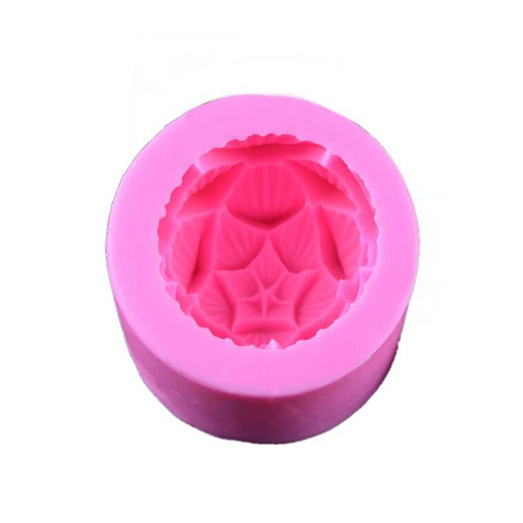 3D Lotus Flower Shape Aromatherapy Candle Plaster Mold Handmade Soap Mold