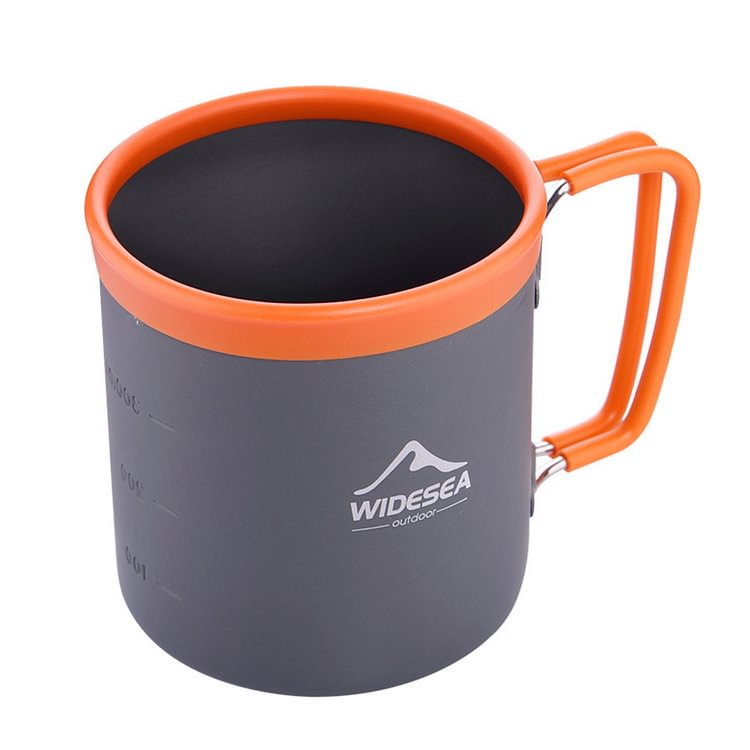 WIDESEA Aluminum Camping Cup Outdoor Tableware Travel Picnic Drinking Mug