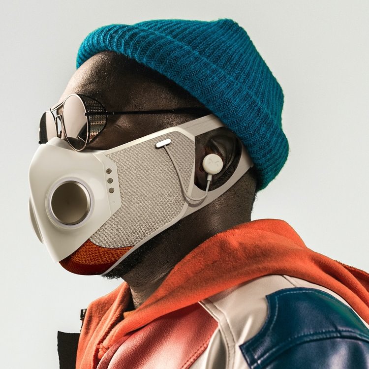 High-tech Double Valve Protective Face Mask - vzzhome
