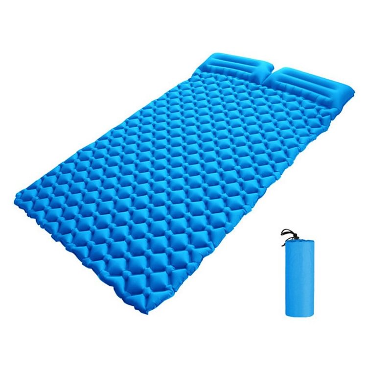 Sleeping Pad for Camping,  Inflatable Camping Pad for 2 Person Foot Press Lightweight Backpacking Mat, Durable Waterproof Air Mattress - tree - Codlins