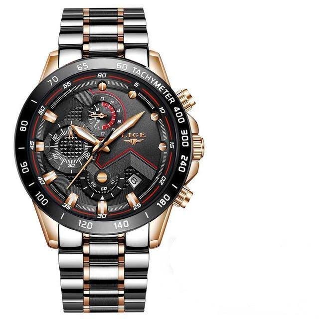 Mens Watches with Stainless Steel Brand-VESSFUL