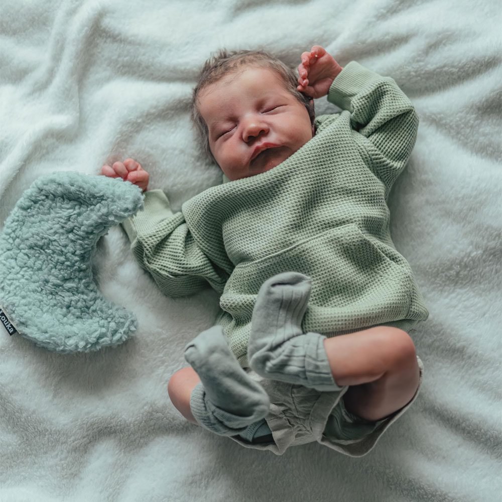12'' Lifelike & Realistic Weighted Newborn Reborn Silicone Baby Boy Michael