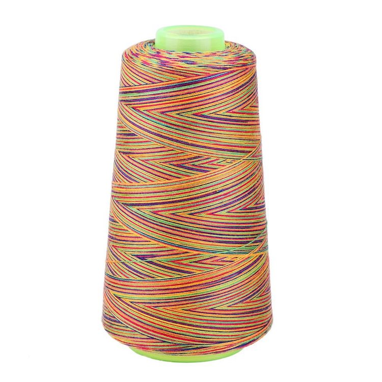 Rainbow Cross Stitch Sewing Threads Textile Yarn Woven Embroidery Line(C)-gbfke