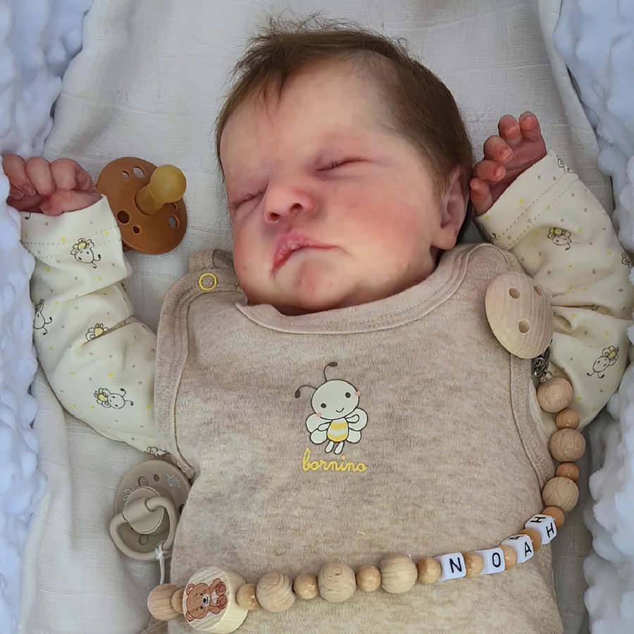 [Flash Sale]12'' Realistic Sweet Reborn Baby Girl Full Silicone Doll Named Kaleb