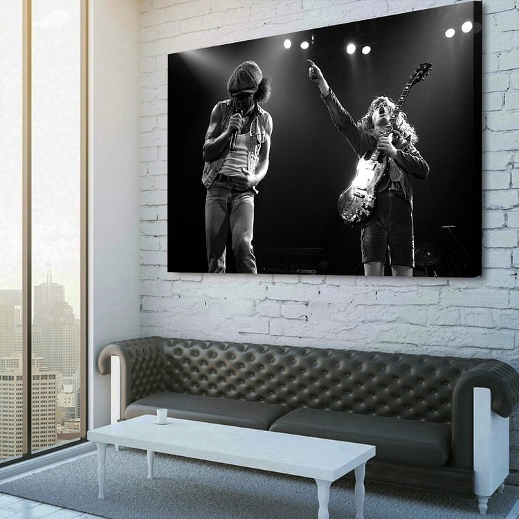 AC/DC "For Those About To Rock" World Tour Canvas Wall Art