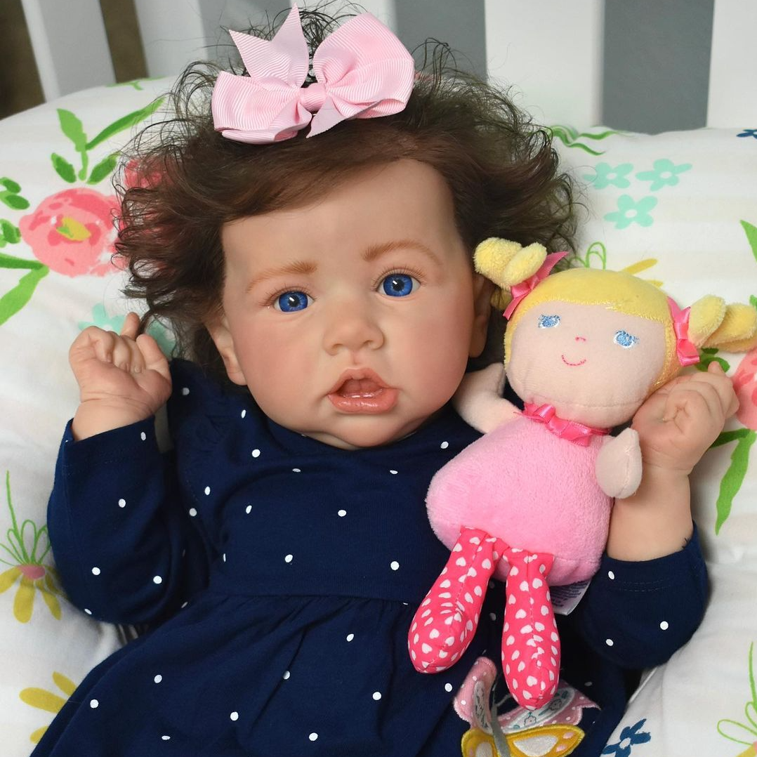 Real Lifelike 20'' Carlene Reborn Baby Toddler Doll Girl Gift with Clothes and Accessories -Creativegiftss® - [product_tag]