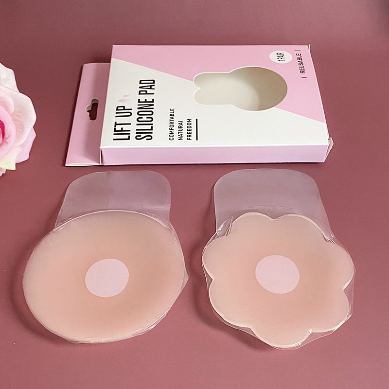 Silicone Bra Anti Bump Invisible Lifting Upper Breast Care Patch Lifting Chest Patch - vzzhome