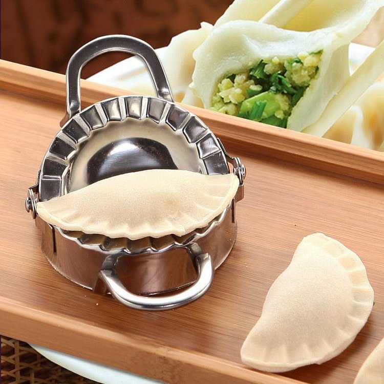 eco friendly pastry tools stainless steel dumpling maker