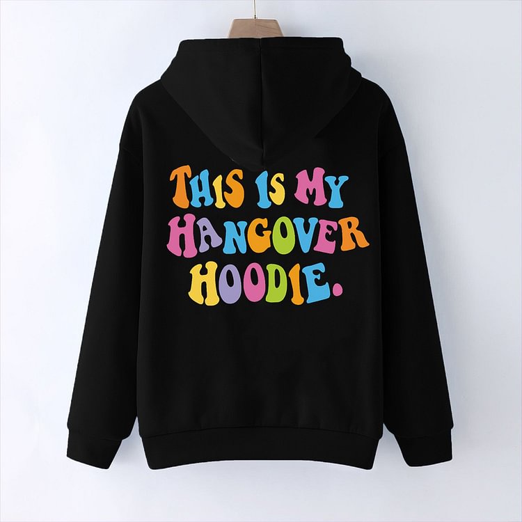 Hoodies For Girls Women Long Sleeve Letter Printed Pullover Tops Comfy Loose Streetwear