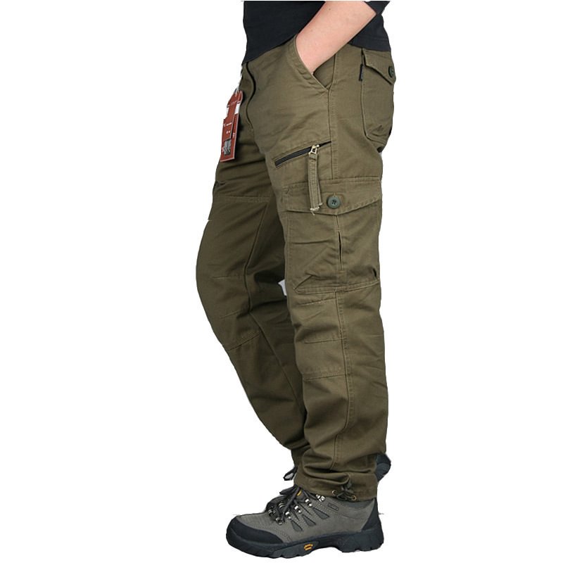 Mens straight leg big pocket trousers / [viawink] /