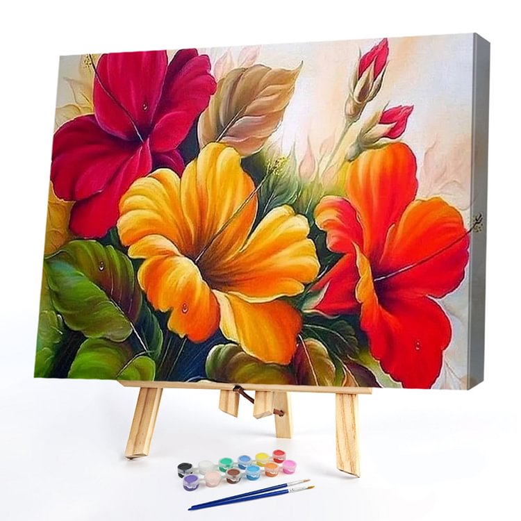 40*50CM Paint By Numbers-Flower