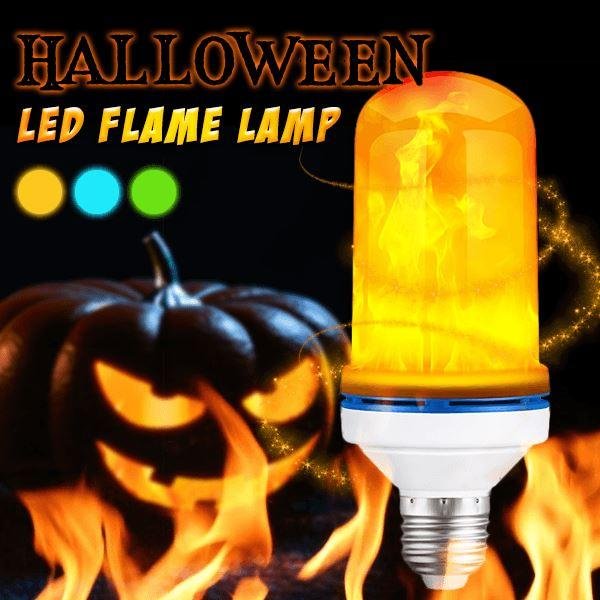 LED Flame Light Bulb with Gravity Sensor、、sdecorshop
