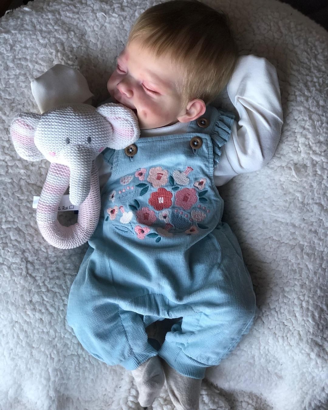 12" Realistic Real Looking Soft Silicone Lifelike Reborn Baby Doll Jordyn -Best KIds Gift Set by Creativegiftss® 2022 -Creativegiftss® - [product_tag]