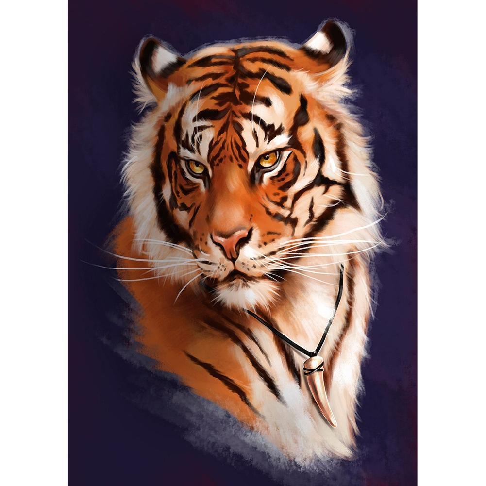 Full Round Diamond Painting Tiger (40*30cm)