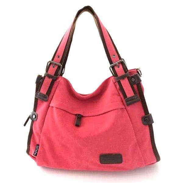 Women Canvas Casual Large Capacity Handbags Shoulderbags Crossbody Bags