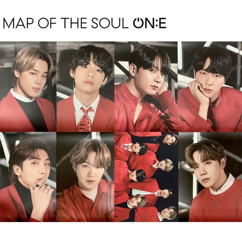 Map of the Soul ON E Exhibition Poster