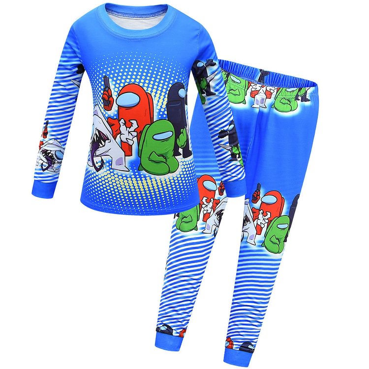 Among us is one of our children's home clothes suits, boys' multi-piece sets, 1746-Mayoulove