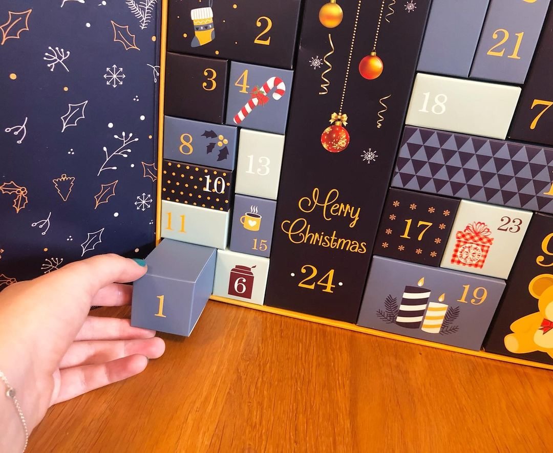 Advent Calendar Of Diamond Painting 24Grids