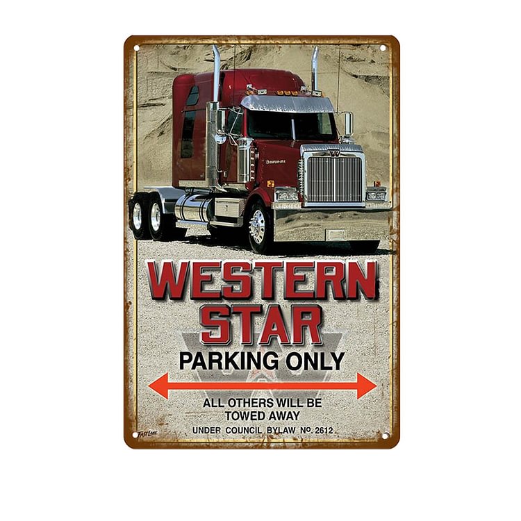 Heavy Duty Trucks - Vintage Tin Signs/Wooden Signs - 20x30cm & 30x40cm