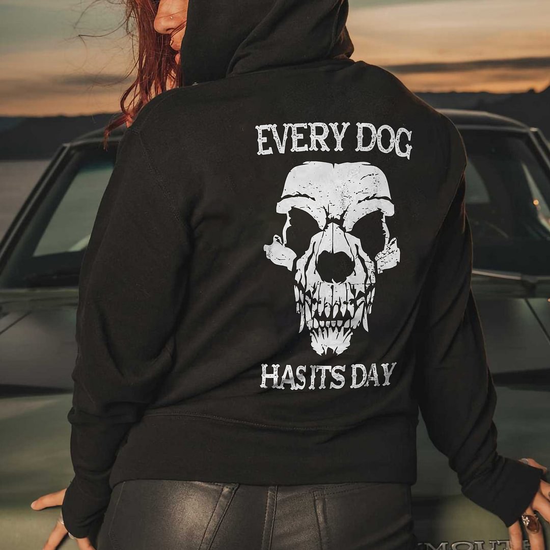 Livereid Every Dog Has Its Day Women's Hoodie - Livereid