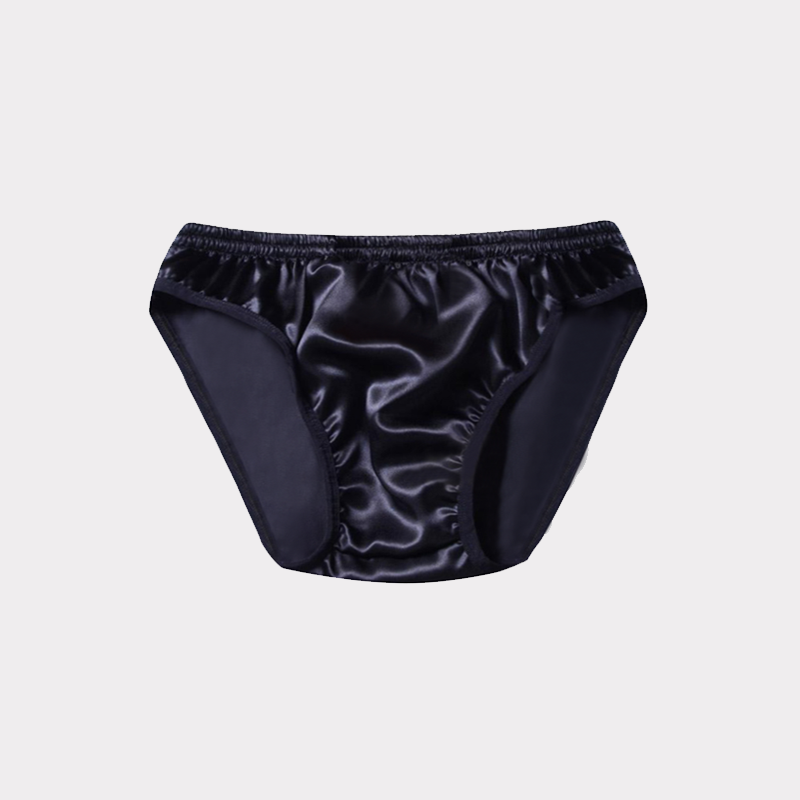 Soie Plus Slip en soie homme elastique classique