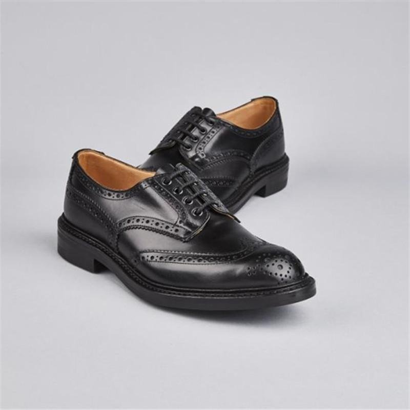 Classic Genuine Leather Brogues Derby Shoes-Corachic