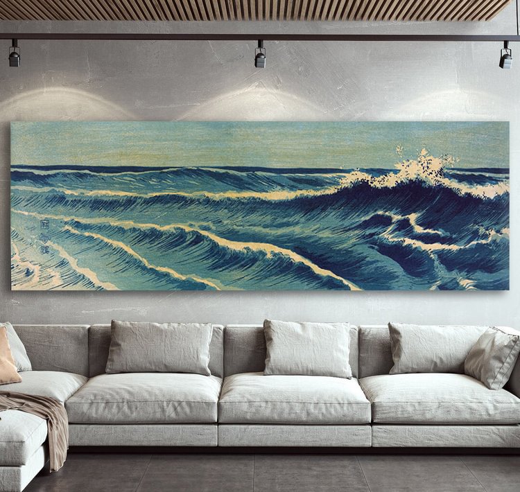 Japan Art - The Great Wave  Canvas Wall Art
