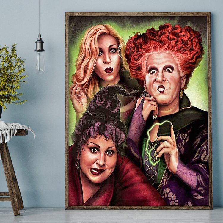 Full Round Diamond Painting Hocus Pocus (50*40cm)