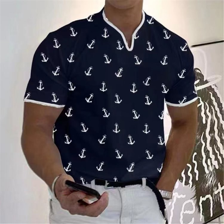 BrosWear Men's Comfortable Casual Short Sleeve T-Shirt