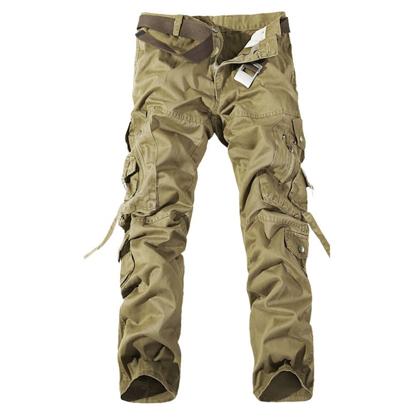 Mens outdoor multi-pocket casual sports pants / [viawink] /