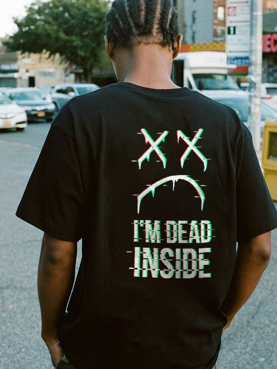 I'm Dead Inside Men's T-shirt - Krazyskull