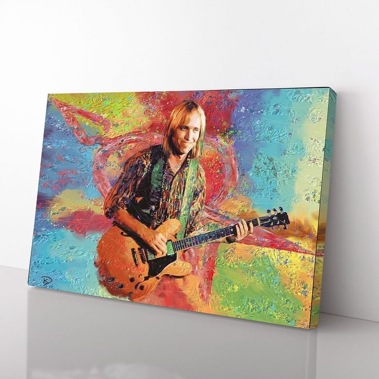 The Heartbreakers Tom Petty Canvas Wall Art