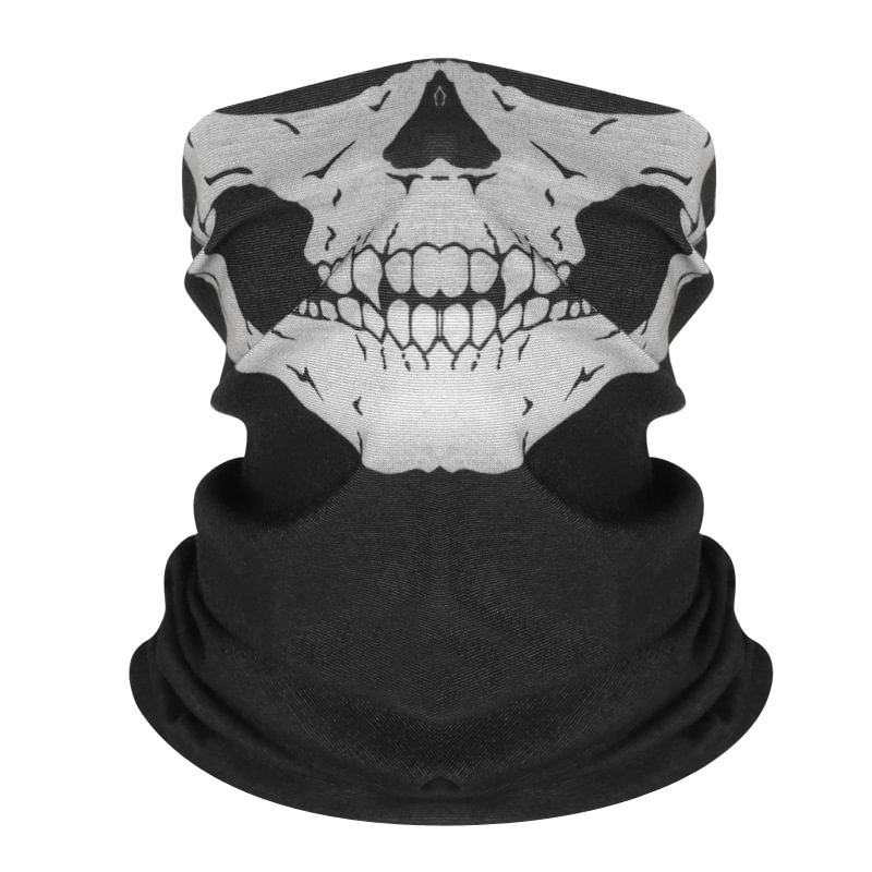 Skull Ice Silk Sunscreen Mask / Techwear Club / Techwear