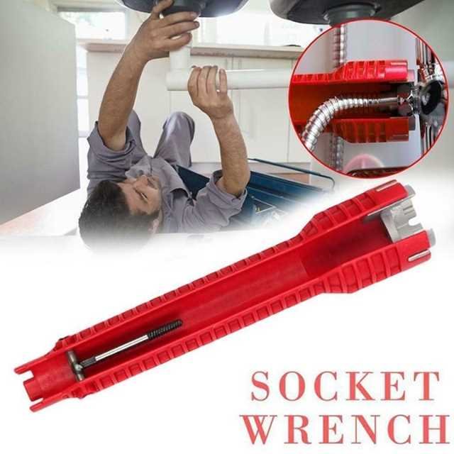 8-in-1 Sink Wrench、、sdecorshop