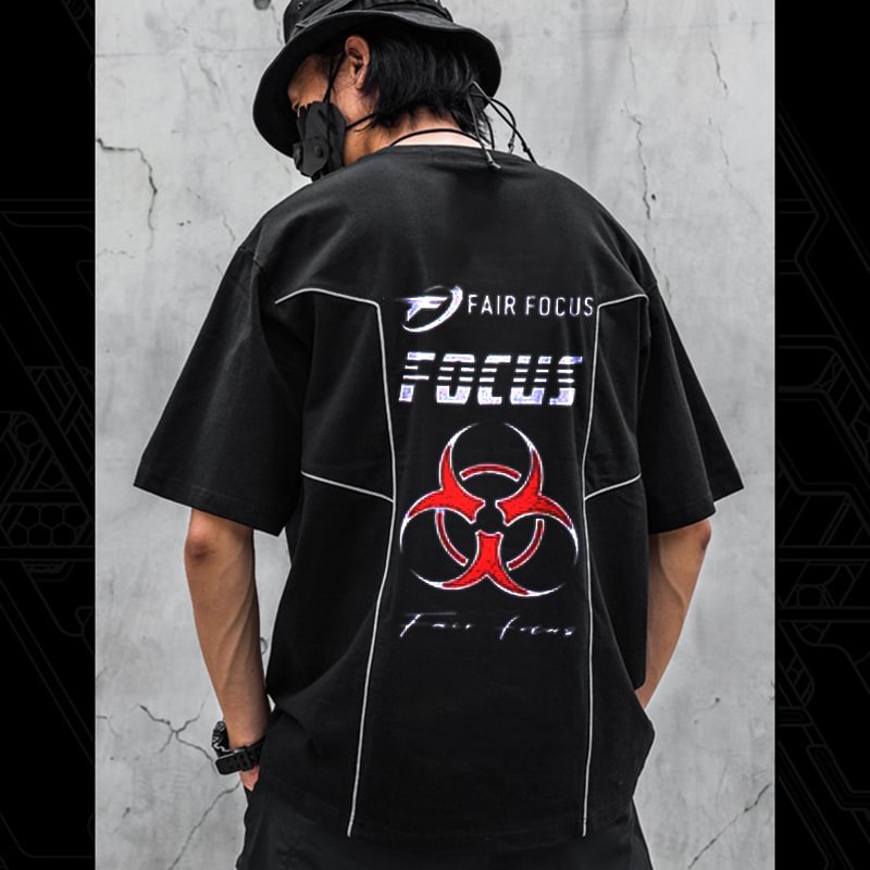 Functional Focus Logo Print T-Shirt / Techwear Club / Techwear