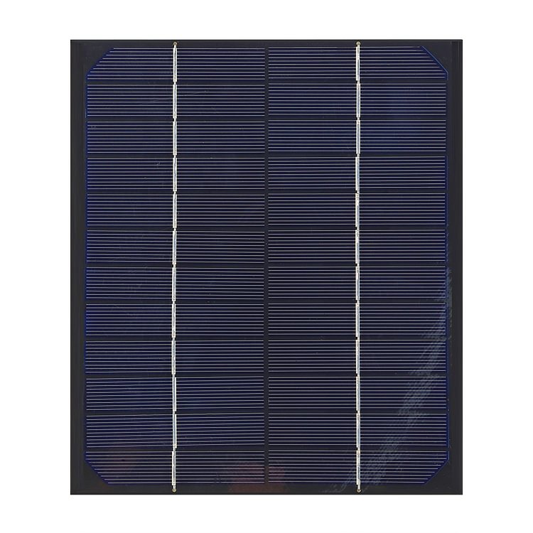 6W 12V Monocrystalline Silicon Solar Panel 200x170mm with 5521 DC Connector