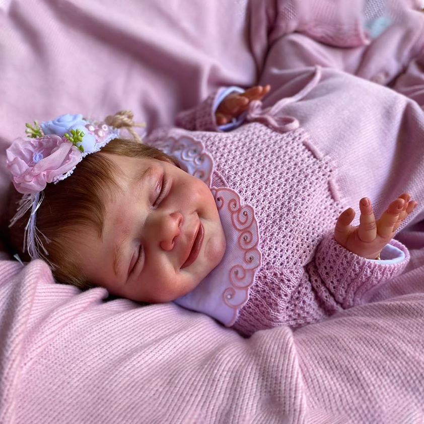 20'' Kids Play Gift Iris Reborn Baby Doll Girl - Reborndollsshop.com-Reborndollsshop®