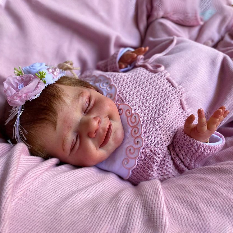  [Heartbeat💖 & Sound🔊]20'' Kids Play Gift Iris Reborn Baby Doll Girl - Reborndollsshop.com®-Reborndollsshop®