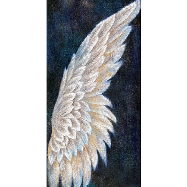 Angel Wings - Round Drill Diamond Painting - 80*40CM (Big Size)