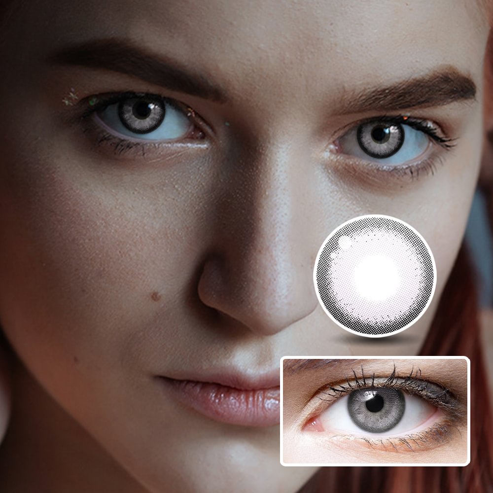 NEBULALENS Spring Beauty Yearly Prescription Colored Contact Lenses NEBULALENS