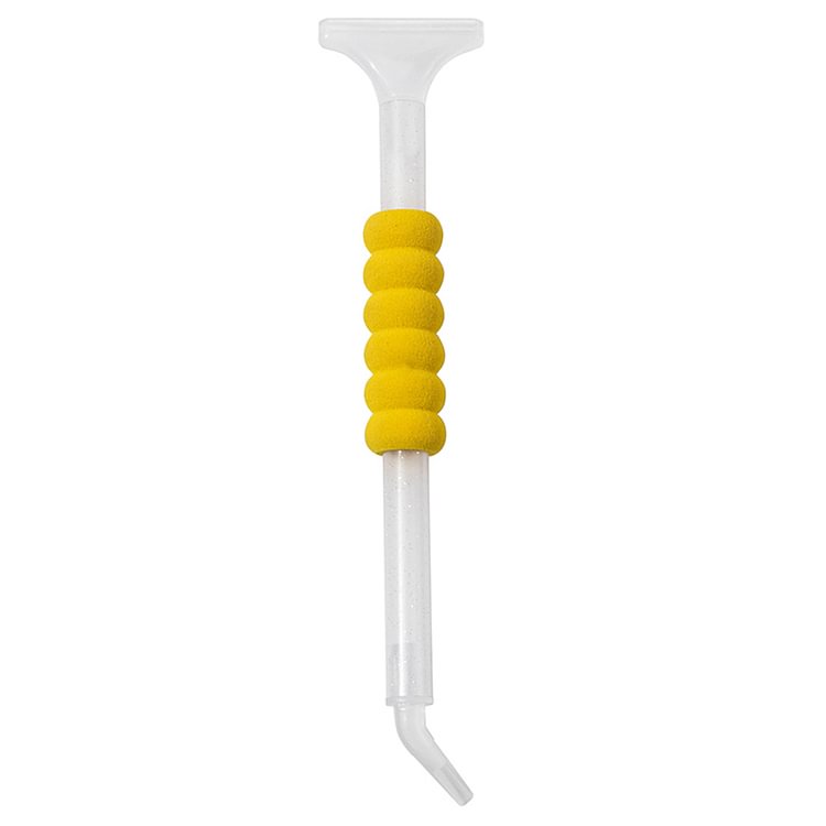 Anti-fatigue Elbow Point Drill Pen DIY Stick Bead Diamond Painting (Yellow)