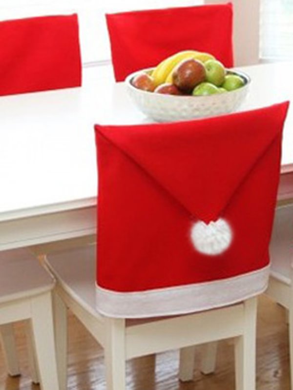 Red Christmas Seat Cover Set