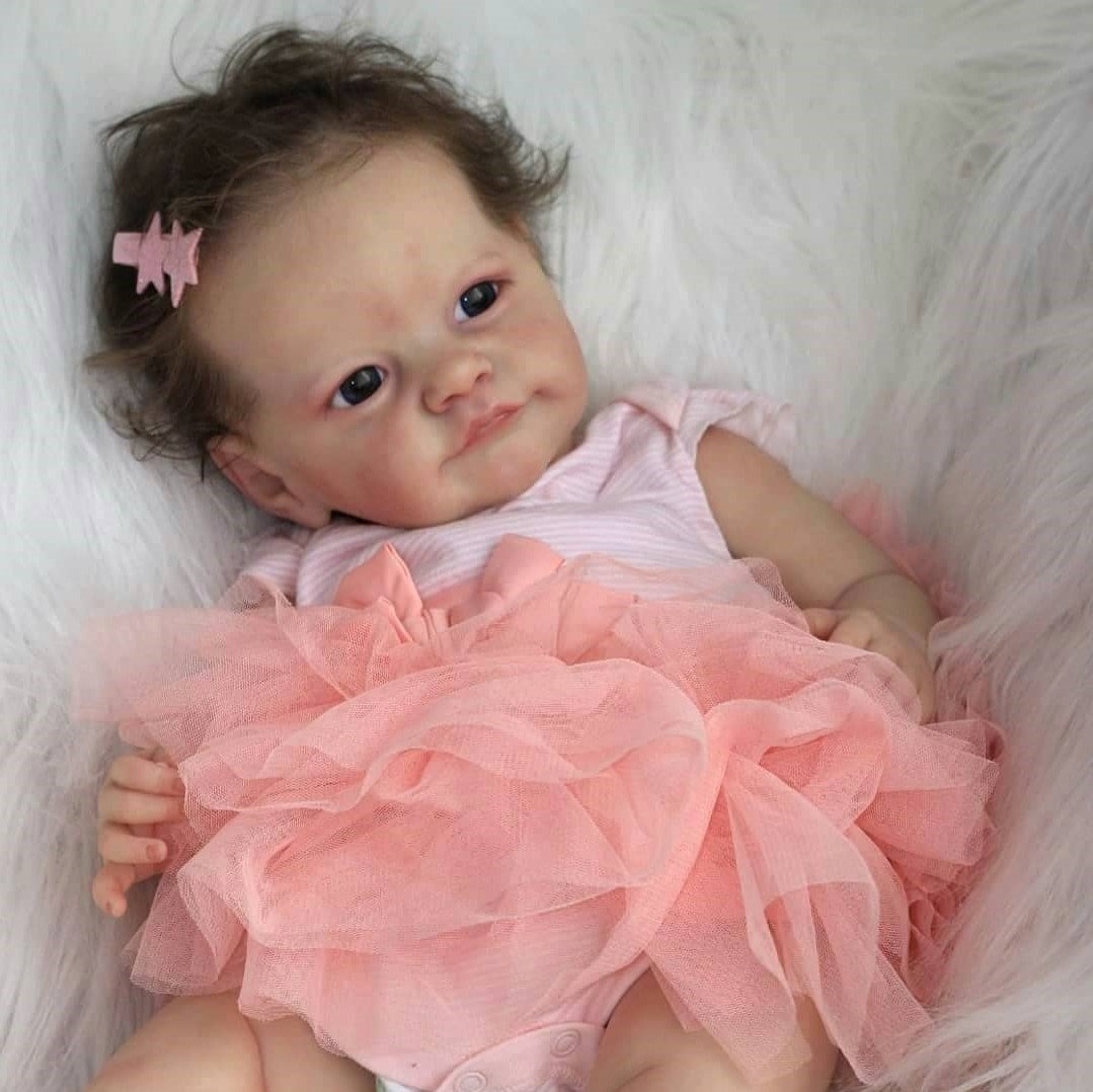 22" Quality Realistic Handmade Reborn Toddler Baby Girl Cecilia