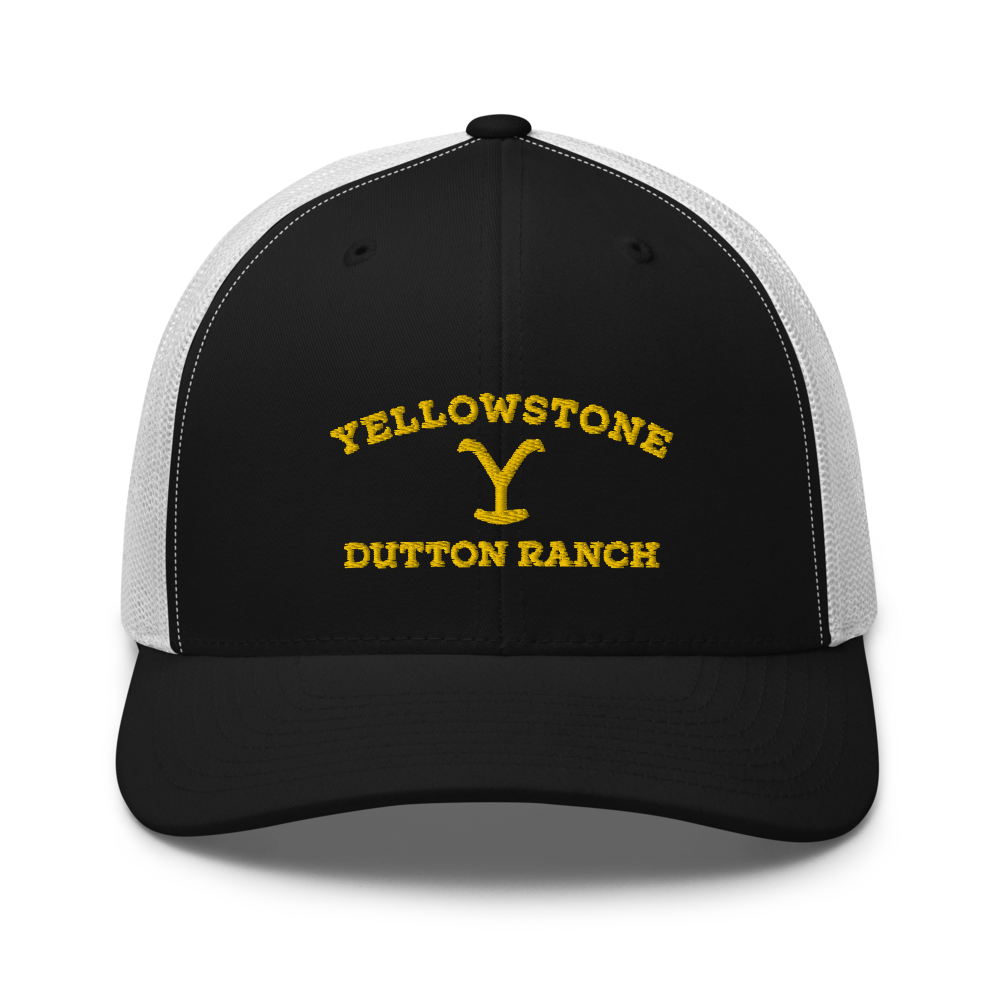 Yellowstone Dutton Ranch Logo Retro Trucker Hat - vzzhome