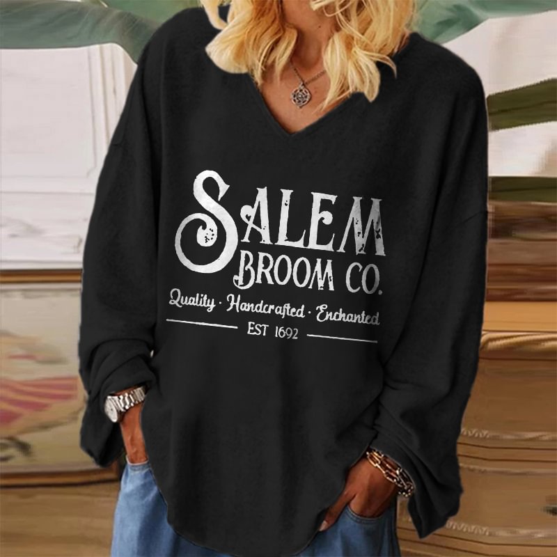 Salem Broom Co. Printed Loose T-shirt