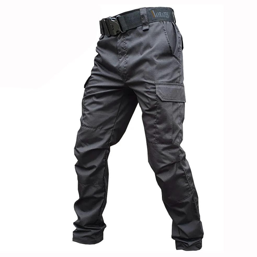 Mens outdoor big pocket tactical pants / [viawink] /