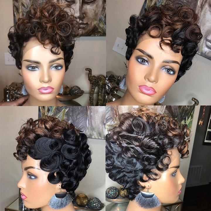 wig styling pompadour