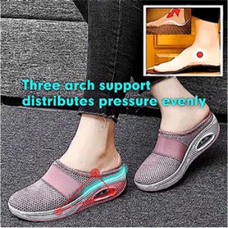 Women's Orthopedic Walking Shoes, Air Cushion Shoes  for Fallen Arches