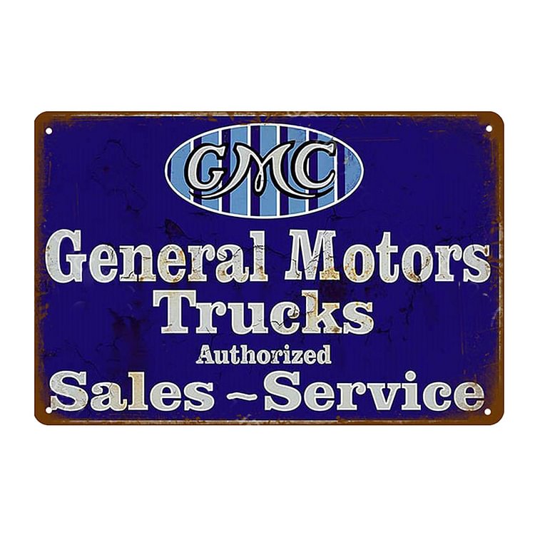 Trucks Sales Service - Vintage Tin Signs/Wooden Signs - 20x30cm & 30x40cm